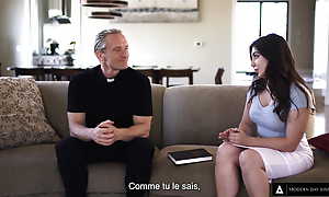MODERN-DAY SINS - Big Hawkshaw Celebrant Takes Naive Teen's Anal Virginity! French Subtitles