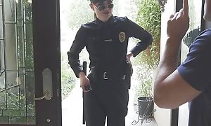 GenderXFilms - Hot Trans Cop Natalie Mars Dickd With By Scared Hunk