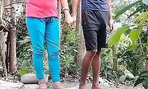 Village Girlfriend Making love With Her Boyfriend in Red T-shart in Outdoor ( Truthful Video Wide of Villagesex91)