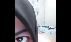 hijab wed sucks sinister bbc cock in hotel