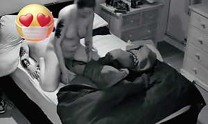 British stepfather riding step son share bed