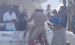 the beach morrocoy, cayo juanes Venezuela erotic party