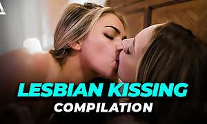 MOMMY'S GIRL - Of a female lesbian KISSING COMPILATION! NATASHA NICE, MELODY MARKS, HAZEL MOORE,  Added to MORE!