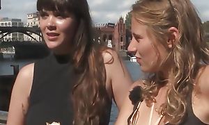 Ersties - Lindsey and  Blake enjoy an Orgasmic swain out in Berlin