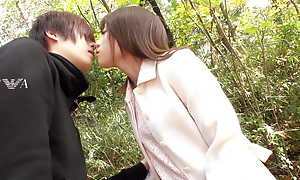 JAPANESE HORNY GIRL ENJOYS A Be captivated by CREAMPIE
