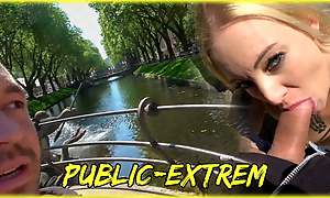 PUBLIC EXTREM POV-BLOWJOB IN GERMANY Beyond everything KOENIGSALLEE IN DUESSELDORF