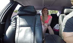 Teen Beauty Receives Her Tasty Pussy Fucked Unconnected with Her Driver