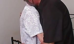 Queasy Granny Acquires Fucked by an Age-old Man