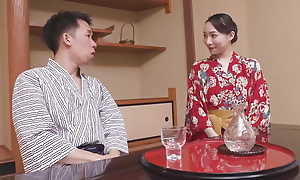 Defy Copulates Wife with Beautiful Tits in Japanese Lounging robe