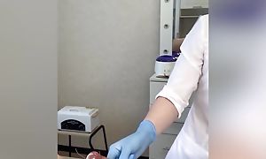 Compilation Be useful to Clients' Unexpected Ejaculations Not later than Waxing To hand SugarNadya Coupled with Shaving Dicks