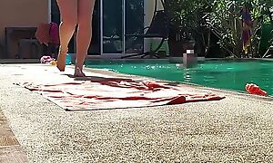 Nude Poolparty! - Amateur Russian Stiffener - Pattaya Vacations