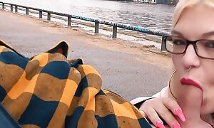Public flashing real Sexdate with german chubby teen slut