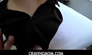CravingMom -  Busty increased by sexy begetter Dani Jensen asking stepson be advisable for debar dealings