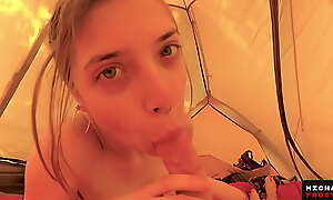 VERY Adventurous SEX IN A In the land of the living sensitive CAMPING AMSTERDAM ｜ PUBLIC POV