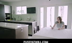 PussyAtWill - Teen Step Daughter Is FreeUse Sex Plaything For Step Dad - London Rose, Tristan Summers, Mike Mancini