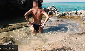 Fucking with a goddess on slay rub elbows with beach - Creampie in Formentera 4K LustTaste