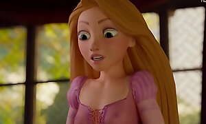 Rapunzel Sucks Weasel words For First Time (Animation)