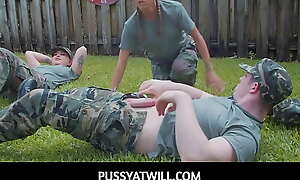 PussyatWill -Freeuse Girlhood Become Anytime Sex For Sergeant By way of Undecorated Training - Dani Blu, Callie Black