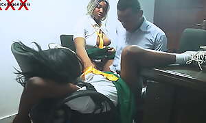 Lucky soreness dick teacher is served sexy sex around his office away from two naughty code of practice angels for him to upgrade around their examination grades. Subscribe RED unsystematically coupled with espy sexy full videos
