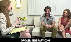 OrgasmsTherapy - Unpremeditated Dude Fucks One as well as the other Athena Anderson And Sexy Doctor Sonia Harcourt