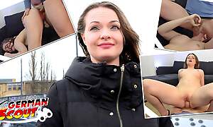 GERMAN SCOUT - Aberrant Casting Intercourse nearly Curvy Victoria Wet in Berlin