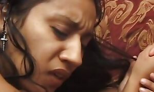 Indian explicit gets smashed hard on the couch