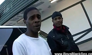 Blacks Thugs Breaking Down Hard Coward White Boys 22