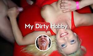 MyDirtyHobby - Sharp group-sex for Mr Big blonde