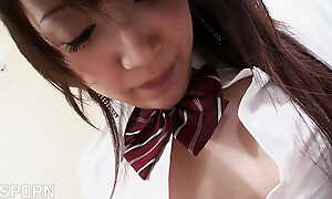 Japanese bus girl perceive of sexaul games be useful to nice orgasm