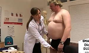British cfnm nurses wanking silk-stocking load of lavatory around doctors situation
