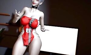 Hot chick i sumon from TV show - 3D anime uncensored V146