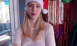 Coal Or Cock? - Santa Fulfills the Wish of a Inauspicious MILF