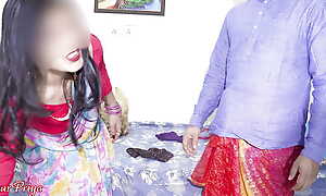 Young Bahu Priya Crapulous on the Wainscotting During Hard Fucking and Failed Anal in Hindi Audio