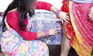 Young Bahu Priya Crapulous on the Wainscotting During Hard Fucking and Failed Anal in Hindi Audio
