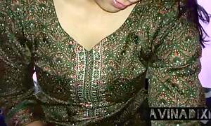 Ravina big boobs girl think the world of hard with dever Hindi voice