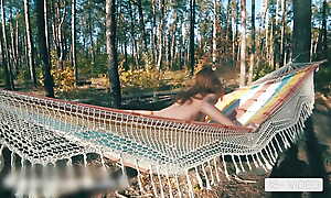 ASS Not far from Indiscretion IN A HAMMOCK IN A CLEARING IN THE FOREST