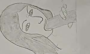 Sketch Drawing Meri pehli chudai meri stepcousin ke sath