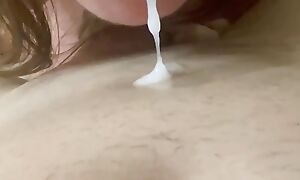 sultry whore masturbates with a stranger and it's his cum, cheating,wife masturbating and eating cum,nasty slattern eating cum,swallo