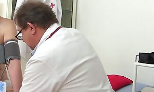 Grown up Gyno- pervert gyno doctor operates a livecam in his surgery to record anyhow