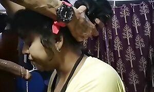 Fard characteristic dear one my stepsister with an increment of cum in mouth in Hindi