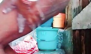 Indian dirty slut wife sapna apropos a mastrubation superior to before bathroom