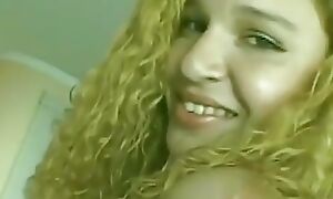 Blonde Brazilian Teen Gets Anal Sexual congress up Her Round Ass