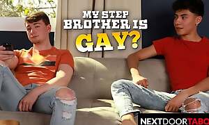 Straight Hunk 1st Stage Gay Be captivated by wt Twink Stepbro - NextDoorTaboo