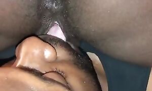 Attrition My Stepmom's Wet Creampie Perishable Muff added to Rectal hole Facesitting