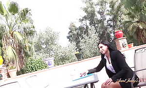 AuntJudysXXX - Hot Latina MILF Linda Del Sol Has a Special Duty for Their way Student