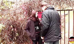 Magnificent Legal age teenager Getting Sprayed with Warm Cum