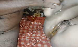 Shared stepsister on night bed