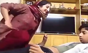 Aunty Added to Step son Try Sex