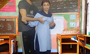 Indian virgin motor coach girl screwed her teacher of the saucy time, student and teacher intercourse viral video