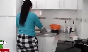 Hot Become man Fuck To hand the end be incumbent on one's tether Husband- Up to date Kitchen Sex